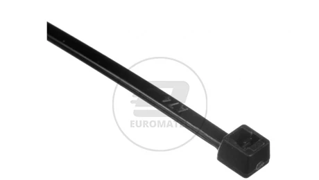 Opaska kablowa 2,5mm 120mm czarna UV 120/2,5 OZC 25-120 25.102 /100szt./