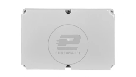 Puszka n/t hermetyczna pusta bez osłabień 348x228x166 IP65 szara PH-5B.1 28.54