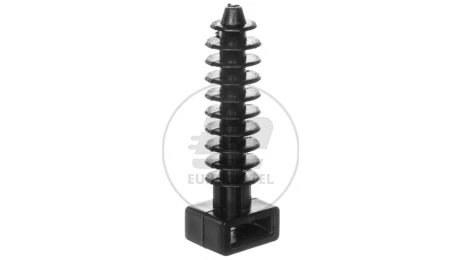 Podstawka montażowa do opasek zaciskowych czarna PMW-8-45-UV 25.245 /100szt./
