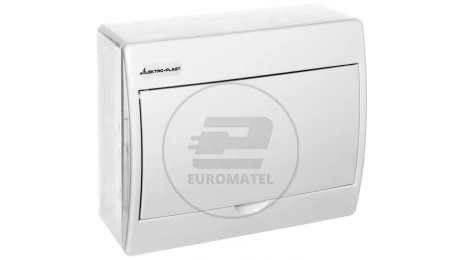 Rozdzielnica modułowa 1x8 natynkowa IP40 RN-8/B Fala (N+PE) 7.12