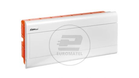 Rozdzielnica modułowa 1x18 podtynkowa IP40 SRp-18/B (N+PE) 2.14