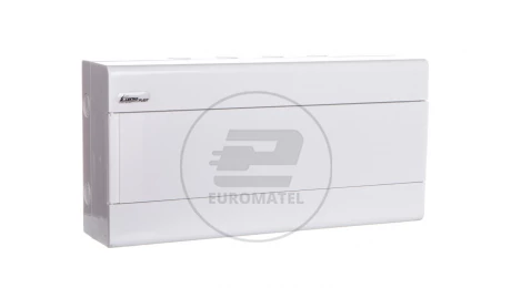 Rozdzielnica modułowa 1x18 natynkowa IP40 SRn-18/B (N+PE) 1.15