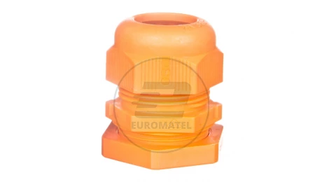 Dławnica kablowa poliamidowa M32 IP68 V-TEC VM32+ OR pomarańczowa 7205666 /10szt./