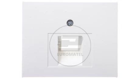K.1 Element centralny do gniazda UAE RJ11 RJ12 RJ45 kat.3, 5e, 6 45st śnieżnobiały 14077009