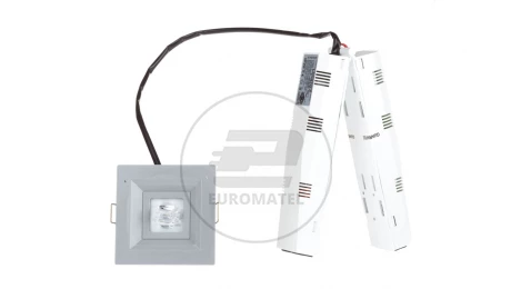 Oprawa awaryjna 3W 1h IP41 Ikl. jednozadaniowa szara LVPC/3W/B/1/SE/AT/GR