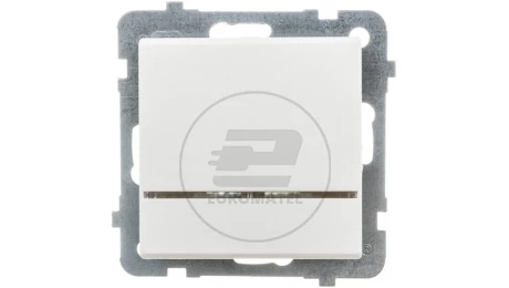 SONATA Łącznik pojedynczy z podświetleniem ecru ŁP-1RS/m/27