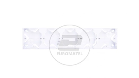 IMPRESJA Puszka natynkowa pięciokrotna biały PNP-5Y/00