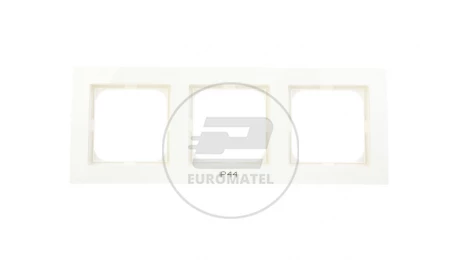 AS Ramka potrójna do łączników IP44 ecru RH-3G/27