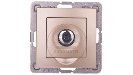 IMPRESJA Ściemniacz elektroniczny /sterowanie pilotem, dotykiem/ złoty metalik ŁP-8YE/m/28
