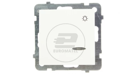 AS Przycisk /światło/ z podświetleniem ecru ŁP-5GS/m/27