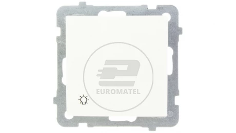 AS Przycisk /światło/ ecru ŁP-5G/m/27