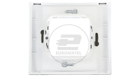 Unica Plus Ramka pojedyncza IP44 czerń mineralna MGU61.002.877