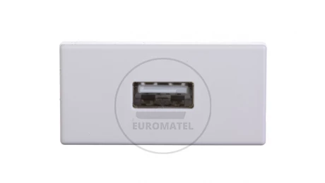 Simon Connect Gniazdo K45/2 USB typ A żeńskie czysta biel K128B/9