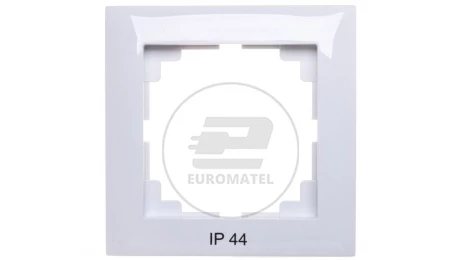Sentia Ramka pojedyncza biała IP44 1471-40