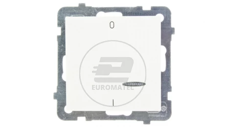 AS Łącznik podwójny z podświetleniem ecru ŁP-11GS/m/27