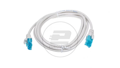 Kabel krosowy (Patch Cord) U/UTP kat.5e szary 2m DK-1512-020