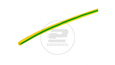 Waz termokurczliwy 4.0/1.0 zolto-zielony NA401040E