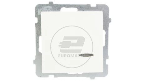AS Łącznik pojedynczy z podświetleniem ecru ŁP-1GS/m/27