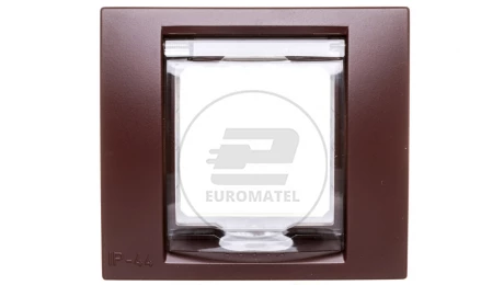 Unica Plus Ramka pojedyncza IP44 róż indyjski MGU61.002.872