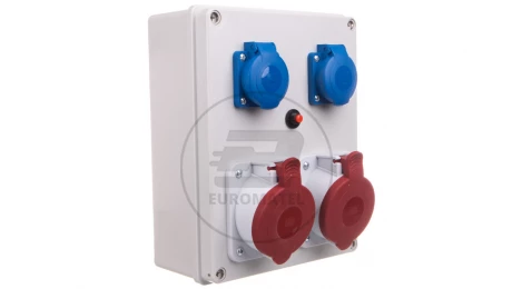 Rozdzielnica R-BOX 240 2x32A/5P 2x250V IP44 B.1099