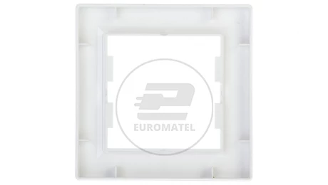 ASFORA Ramka pojedyncza biała EPH5800121