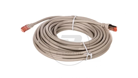 Kabel krosowy (Patch Cord) S/FTP kat.6 szary 10m DK-1644-100