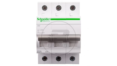 Rozłącznik modułowy 63A 3P SW-63-3 A9S62363