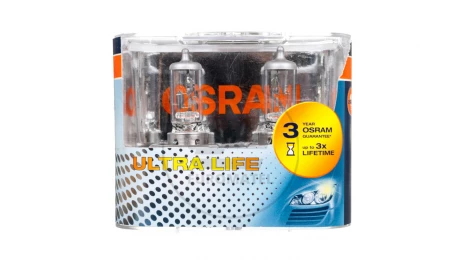 Żarówka samochodowa H4 60W/55W ULTRA LIFE 64193ULT-DUO 4052899425224