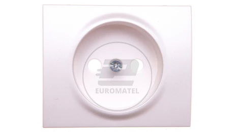 SISTENA LIFE Plakietka gniazda pojedynczego pearl 771526