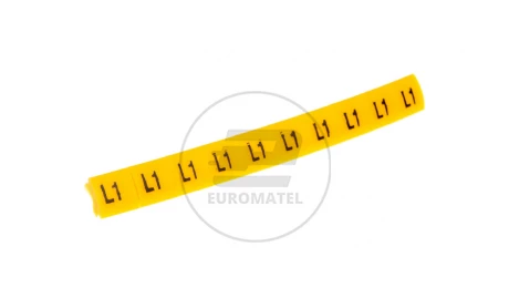 Oznacznik do złączek EZ-6/L1 żółty R34RR-02050105700 /100szt./