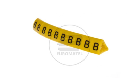 Oznacznik przewodów OZ-2/B żółty E04ZP-01020401300 /100szt./