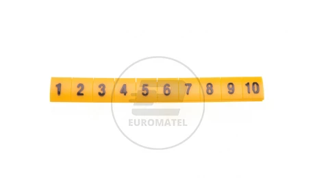 Oznacznik do złączek EZ-5/1-10 żółty R34RR-02050301200 /100szt./