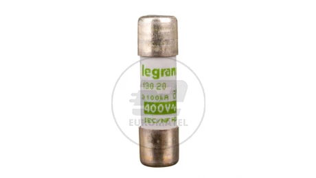 Wkładka bezpiecznikowa cylindryczna 10x38mm 20A aM 400V HPC 013020