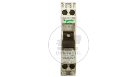 Wyłącznik termo-magnetyczny 1+N 2A AC GB2CD07