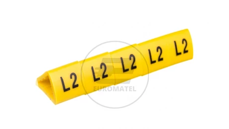 Oznacznik przewodów OZ-3/L2 żółty E04ZP-01020504800 /100szt./