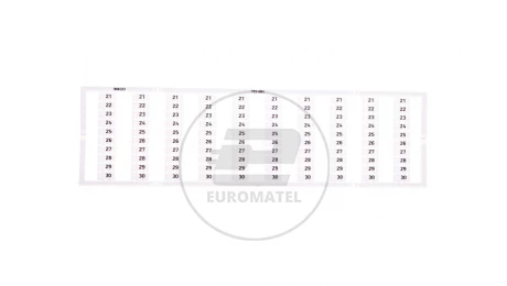 Oznaczniki WMB 10x 21-30 793-604 /5szt./
