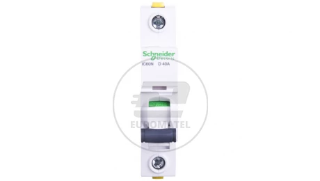 Wyłącznik nadprądowy 1P D 40A 6kA AC iC60N-D40 A9F05140
