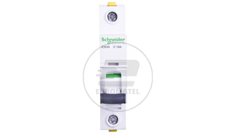 Wyłącznik nadprądowy 1P D 16A 6kA AC iC60N-D16 A9F05116