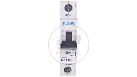 Wyłącznik nadprądowy 1P K 16A 15kA AC FAZ K16/1 278599