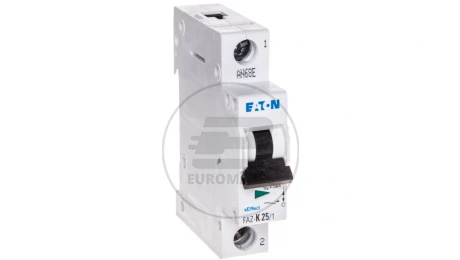 Wyłącznik nadprądowy 1P K 25A 15kA AC FAZ K25/1 278601