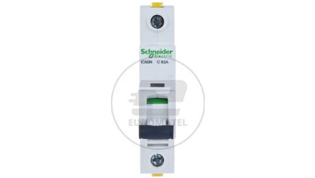 Wyłącznik nadprądowy 1P C 63A 6kA AC iC60N-C63 A9F04163