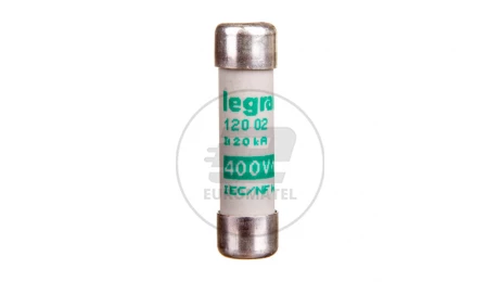 Wkładka bezpiecznikowa cylindryczna 8x32mm 2A aM 400V 012002
