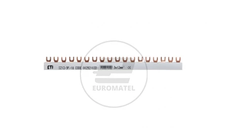Szyna łączeniowa widełkowa 3P 80A 12mm2 (18 mod.) IZ12/3F/18 002921022