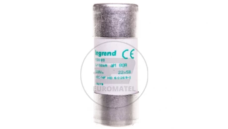 Wkładka bezpiecznikowa cylindryczna 22x58mm 80A aM HPC 015080