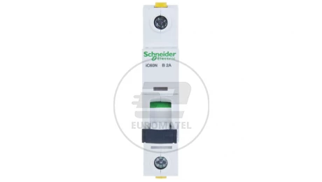 Wyłącznik nadprądowy 1P B 2A 6kA AC iC60N-B2 A9F03102