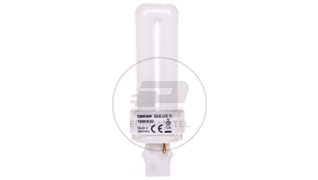 Świetlówka kompaktowa G24d-1 (2-pin) 10W 3000K DULUX D 4050300025681 /10 szt./
