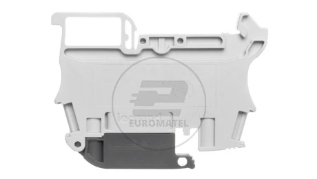 Złączka bezpiecznikowa 2,5mm2 szary 6.3A G 5x20 mm DIN 35mm 037181