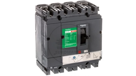 Wyłącznik mocy 100A 4P 36kA EasyPact CVS160 TM100D LV516351