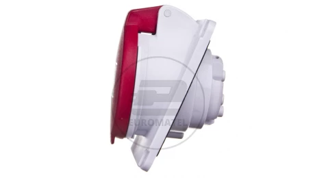 Gniazdo tablicowe 5P 16A 400V czerwone IP44 PKF16F435