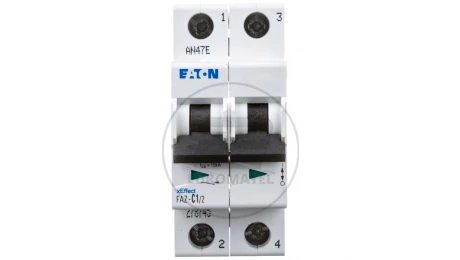 Wyłącznik nadprądowy 2P C 1A 15kA AC FAZ C1/2 278745